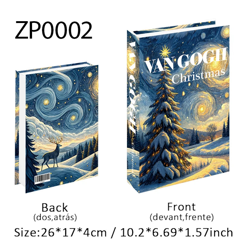 Open Luxury Fake Book Storage Box Home Decor Fashion Paris Decorative Books Interior Decoration Coffee Table Bedroom Ornaments