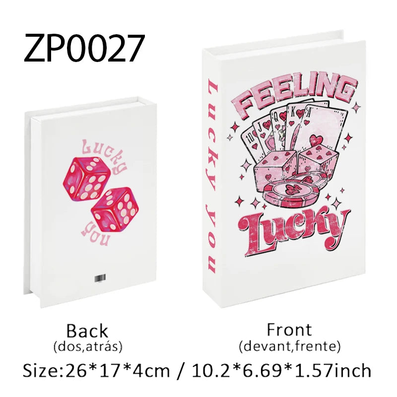 Open Luxury Fake Book Storage Box Home Decor Fashion Paris Decorative Books Interior Decoration Coffee Table Bedroom Ornaments