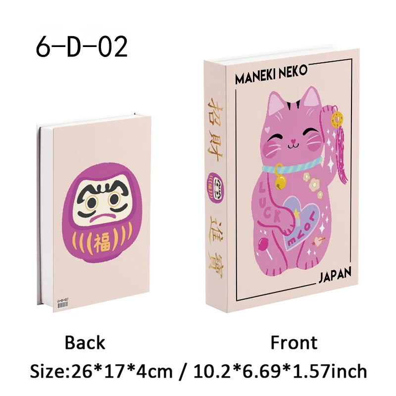 Open Luxury Fake Book Storage Box Home Decor Fashion Paris Decorative Books Interior Decoration Coffee Table Bedroom Ornaments