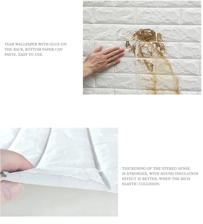 3D Schaum Wandpaneele